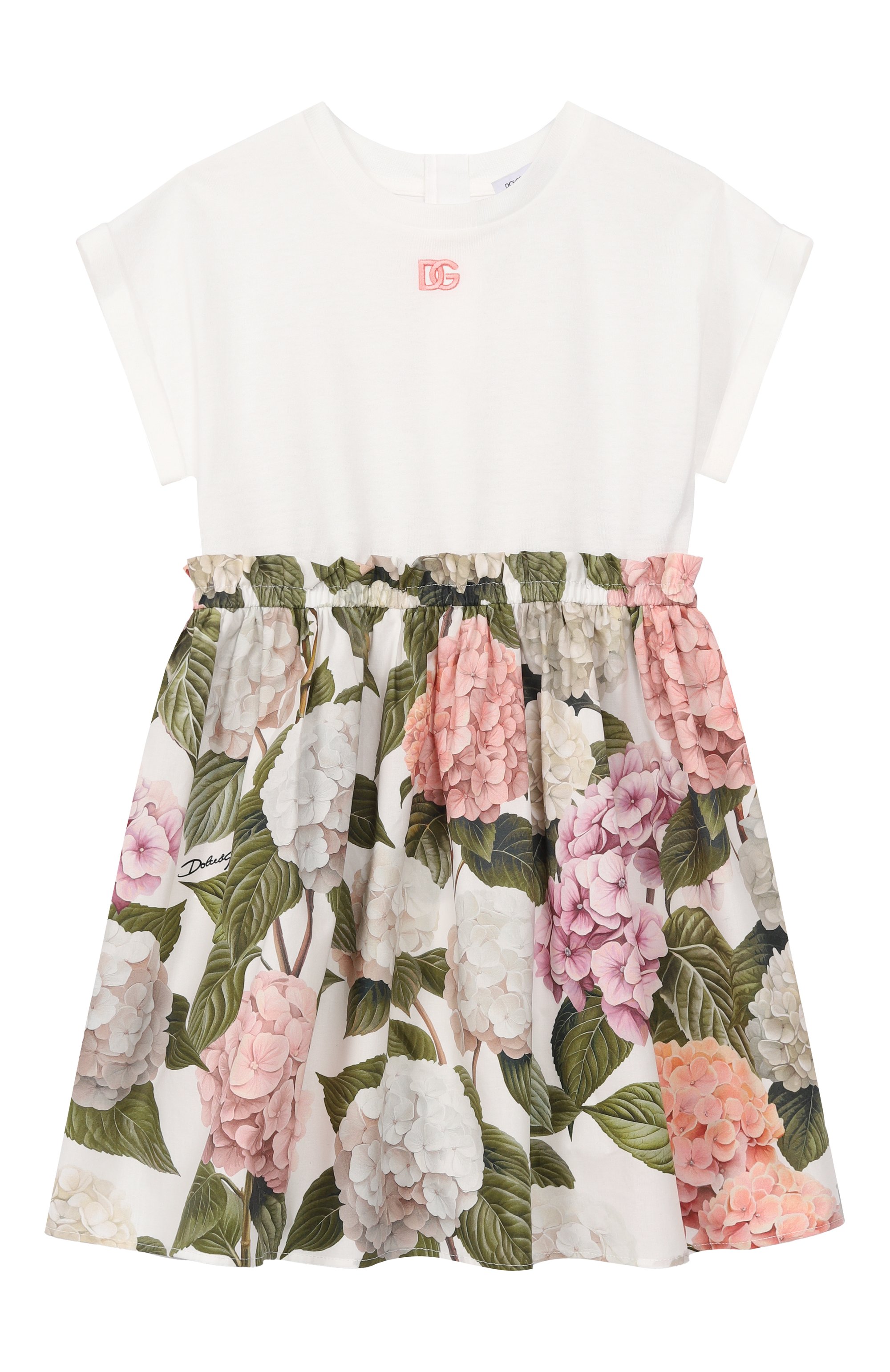 Хлопковое платье DOLCE & GABBANA, арт. L2JDAU/G7PQP, фото 1