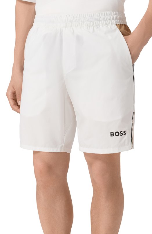 Шорты BOSS Green 50541370 Белый  50541370 Фото 3