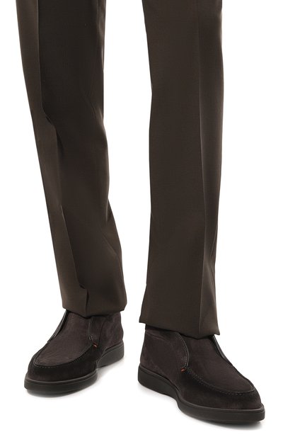 Замшевые ботинки detroit SANTONI, арт. MGDG17823SM0ASH6, фото 3