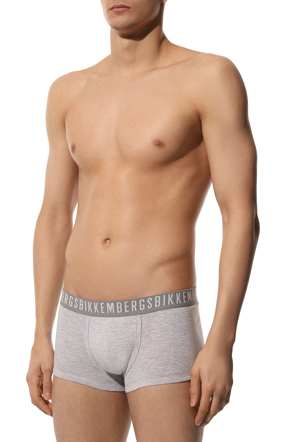 Комплект из двух боксеров DIRK BIKKEMBERGS, арт. BKK1UTR02BI/GREY MELANGE, фото 2