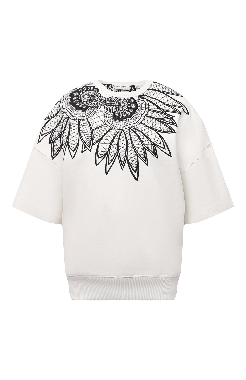 Хлопковый свитшот DRIES VAN NOTEN, арт. 211-11163-2629, фото 1