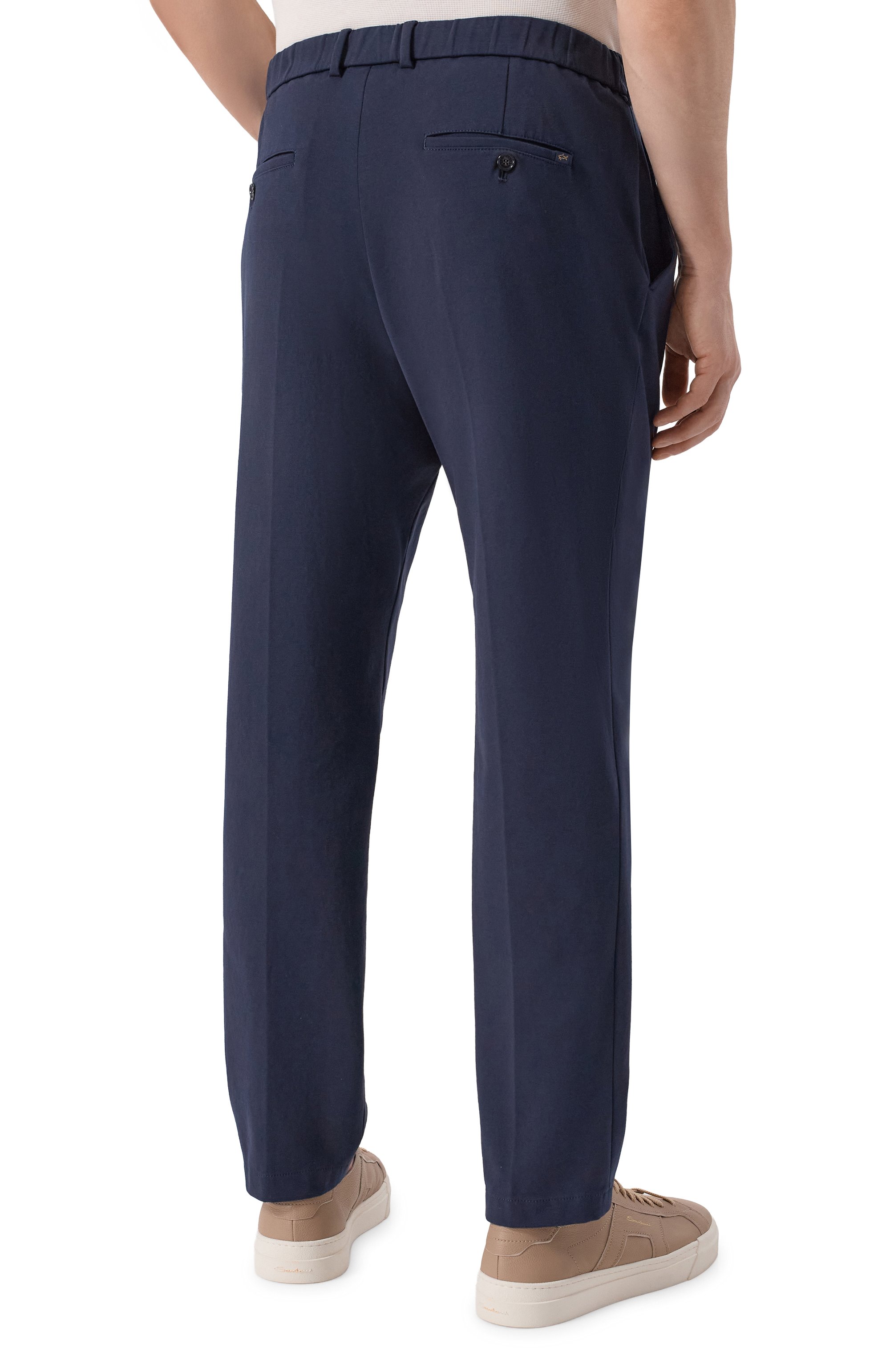 Брюки PAUL&SHARK темно-синего цвета по цене 37200 руб., арт. 26414054, фото 4 Брюки PAUL&SHARK, арт. 26414054, фото 4