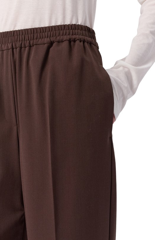 Брюки Weekend Max Mara PETRA Коричневый  PETRA Фото 5
