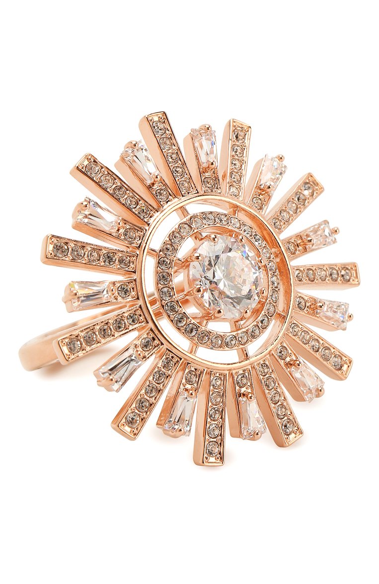 Женское кольцо sunshine SWAROVSKI золотого цвета, арт. 5482511 | Фото 1 (Статус проверки: Проверено, Проверена категория; Материал: Металл; Нос: Не проставлено; Региональные ограничения белый список (Axapta Mercury): Не проставлено)