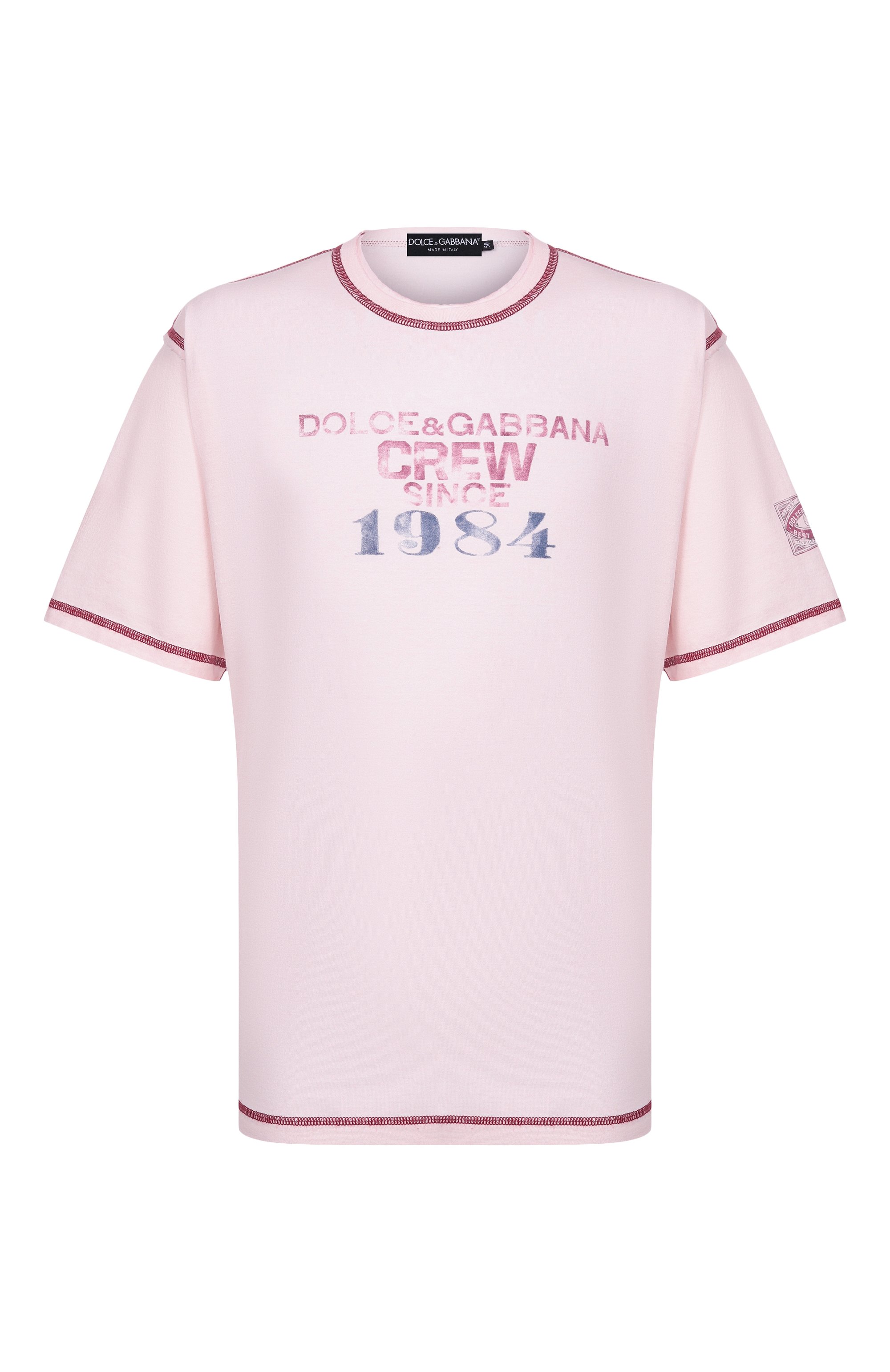 Хлопковая футболка DOLCE & GABBANA, арт. G8T05T/G7PPC, фото 1