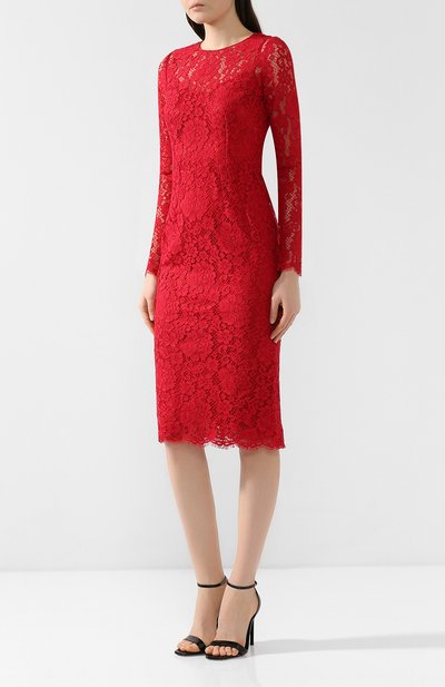 Кружевное платье DOLCE & GABBANA, арт. F6VB8T/HLMCK, фото 3