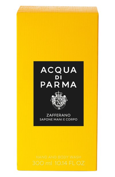 Женского парфюмированное мыло для рук и тела zafferano (300ml) ACQUA DI PARMA, арт. ADP082752