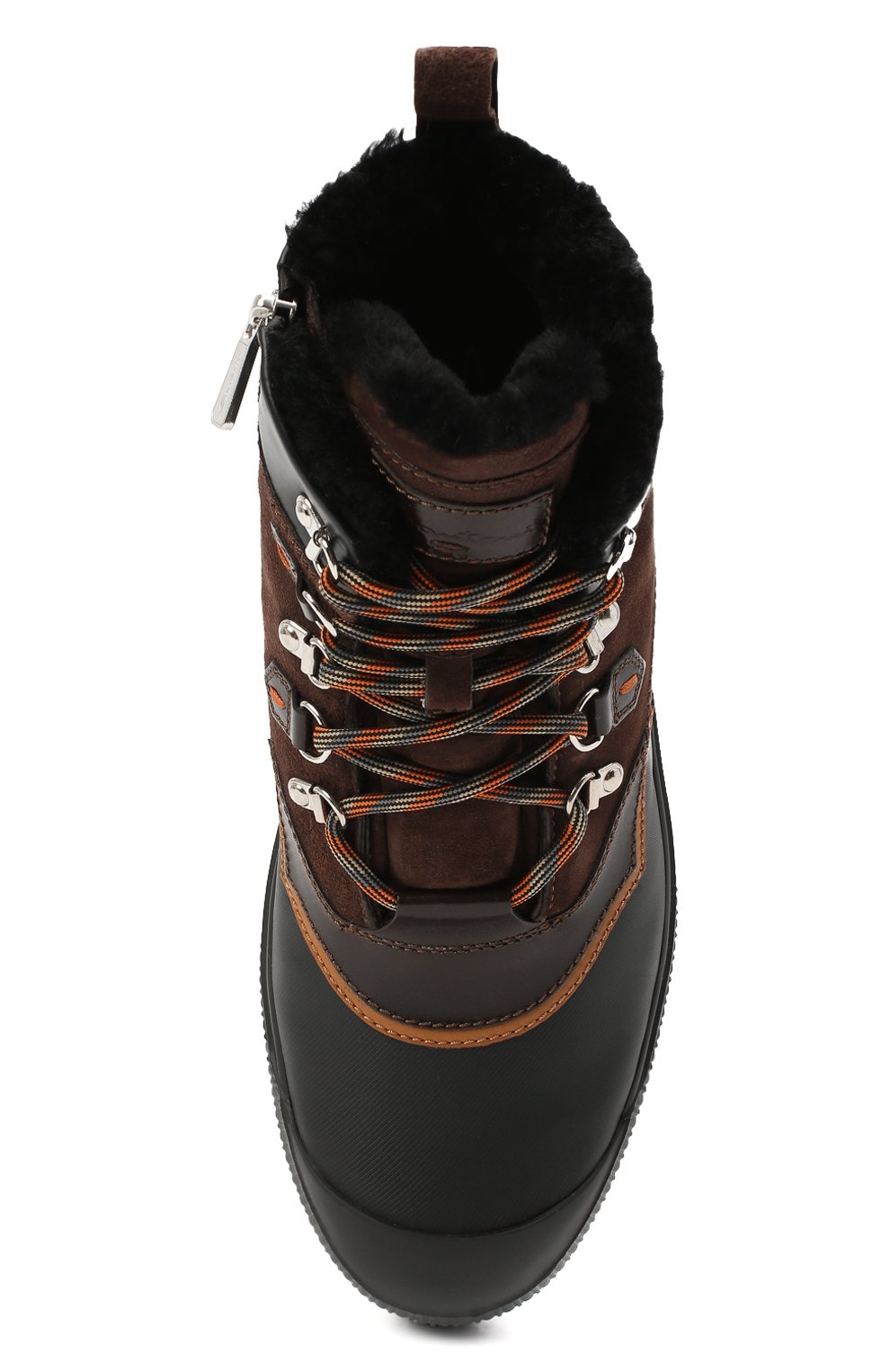 Комбинированные ботинки SANTONI, арт. MBHI21406NEAPCBUT50, фото 5