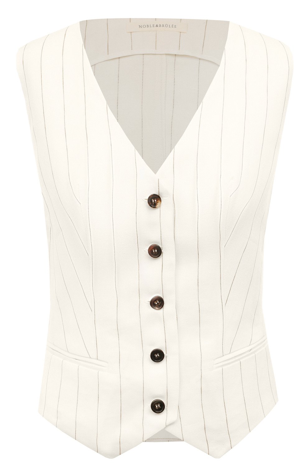 Жилет NOBLE&BRULEE хаки цвета по цене 45000 руб., арт. NB42/040321/20, фото 1 Жилет NOBLE&BRULEE, арт. NB42/040321/20, фото 1