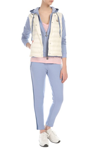 Стеганый жилет с воротником-стойкой MONCLER, арт. 51-093-48303-99-53048, фото 5