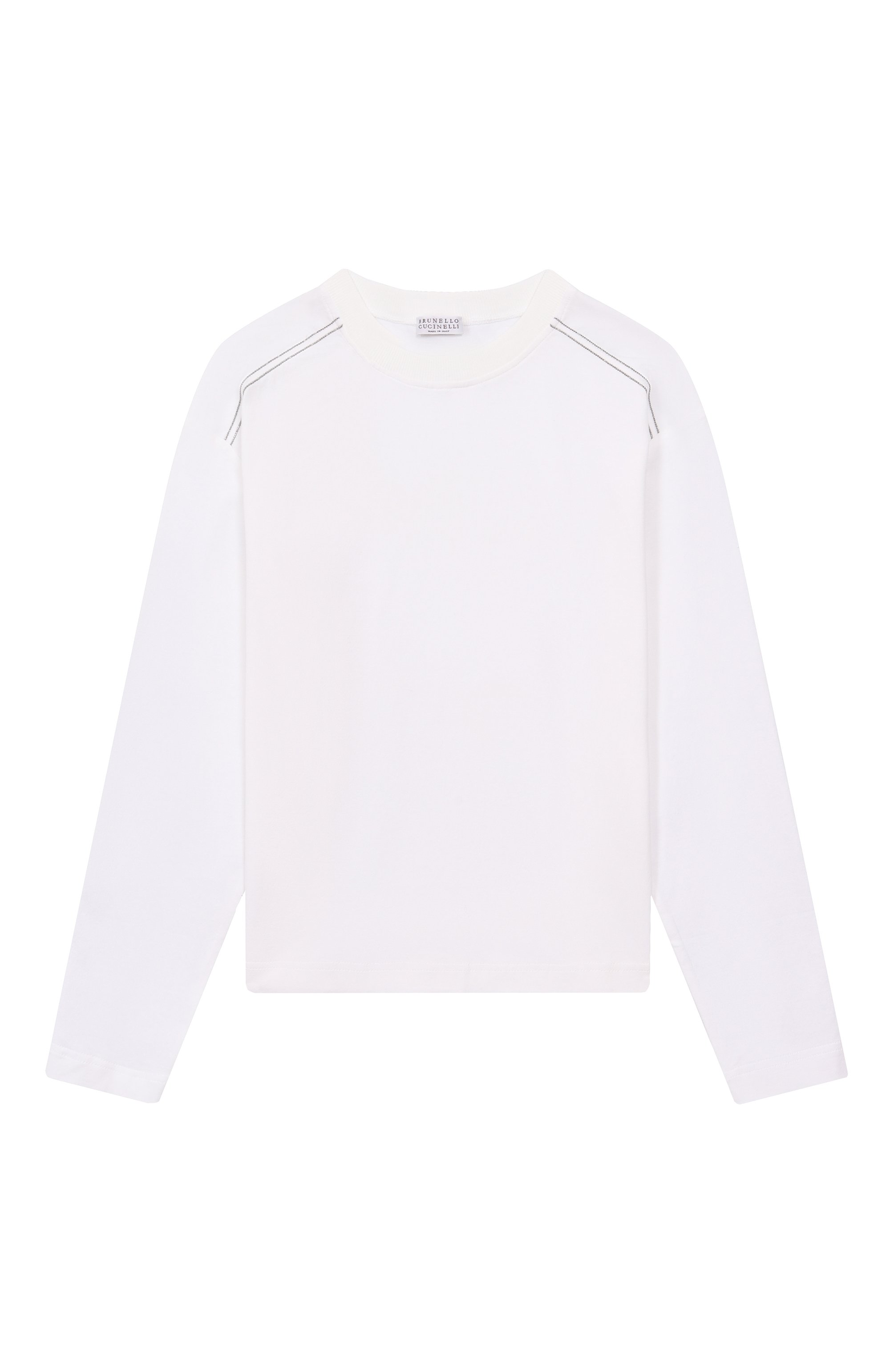 Хлопковый лонгслив BRUNELLO CUCINELLI, арт. B0T81T253C, фото 1