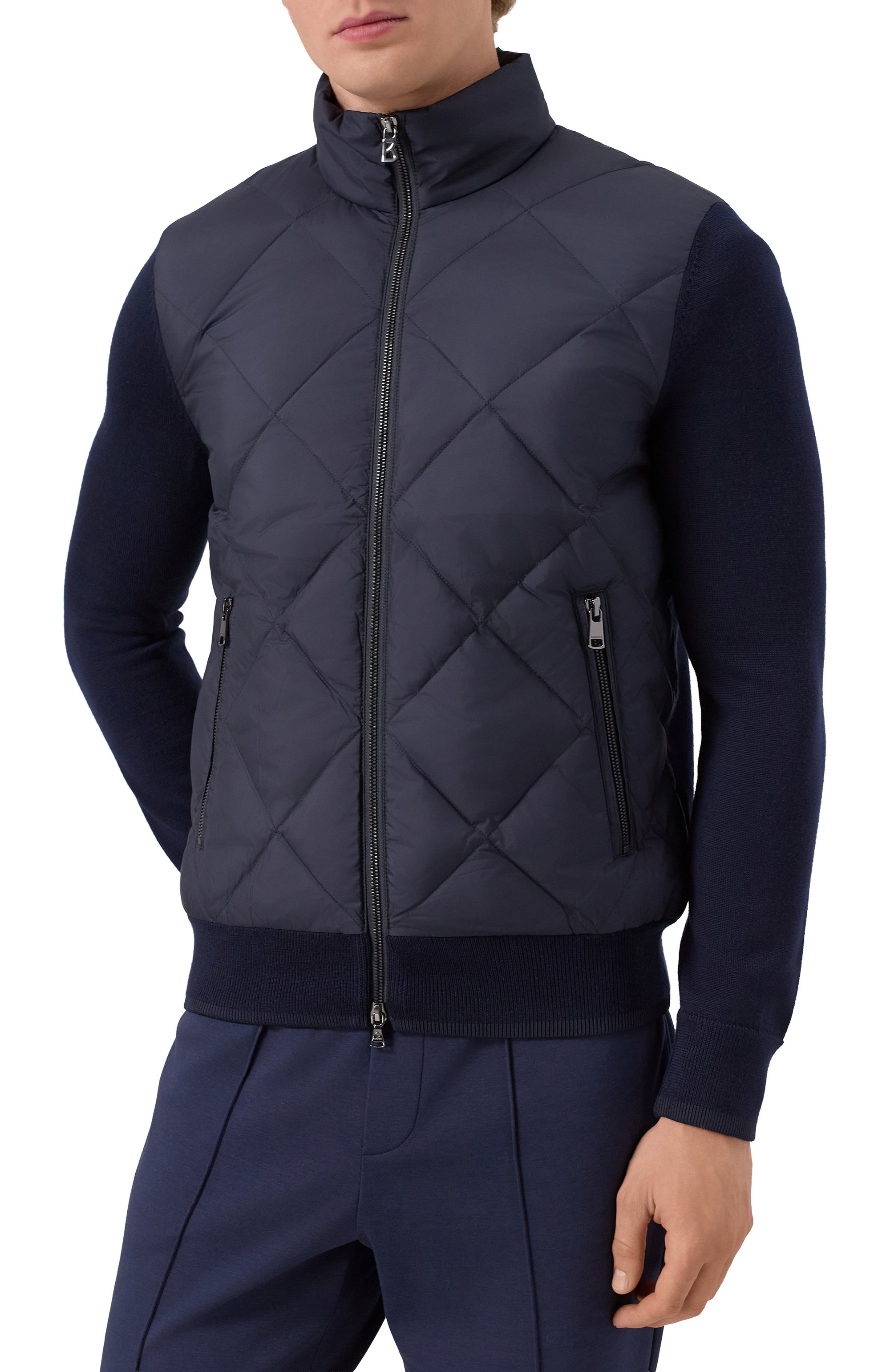 Комбинированный кардиган BOGNER, арт. 88889426, фото 3