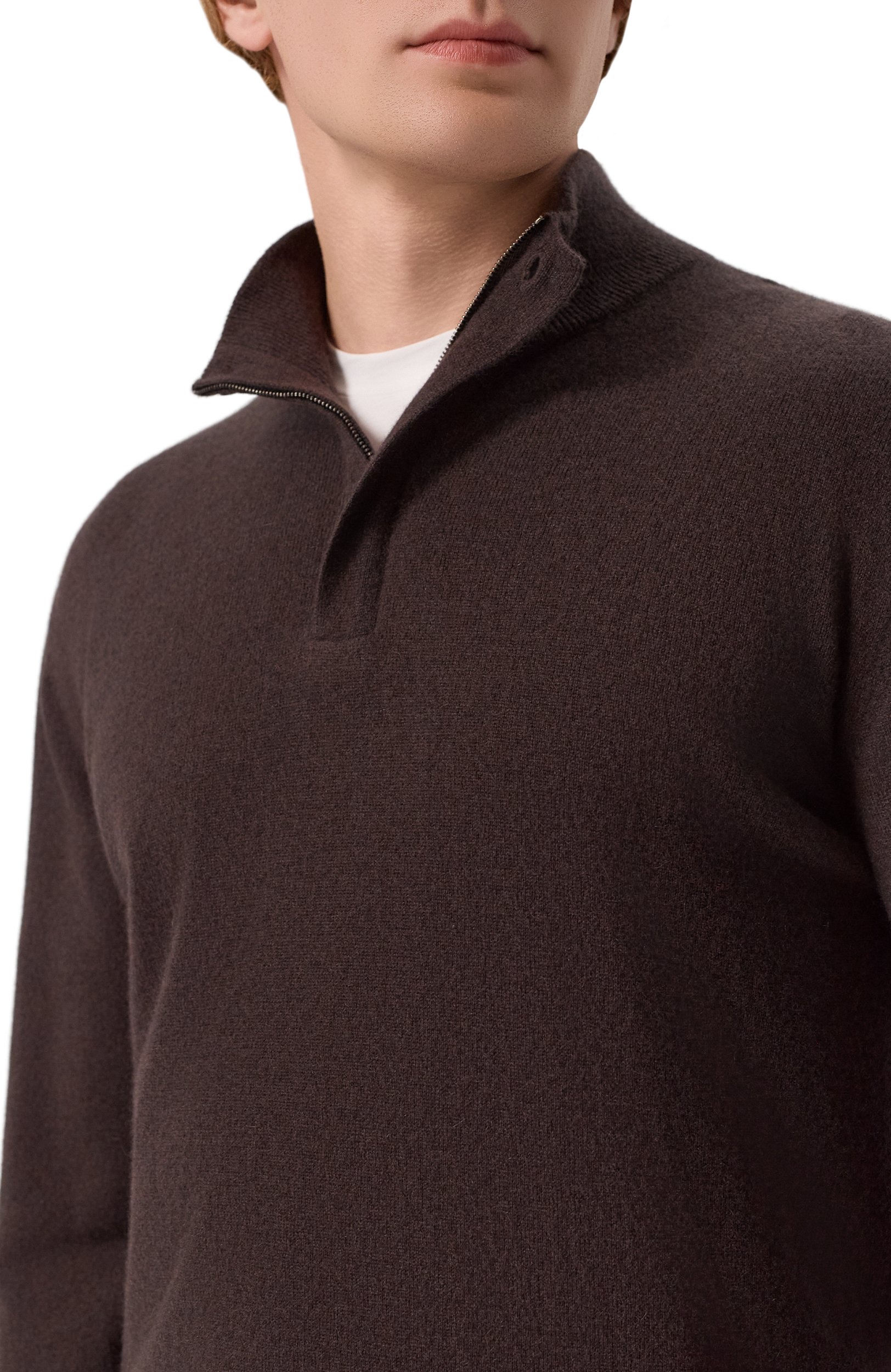 Кашемировый джемпер CORNELIANI, арт. 28M533/2A25185, фото 5