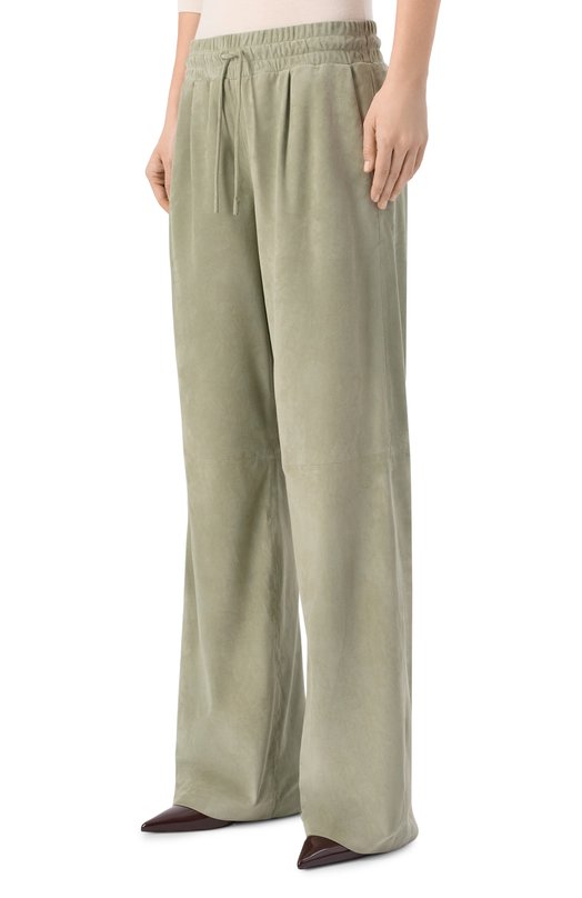 Замшевые брюки MVST M26.2PW.L909/L010 SUEDE Зелёный  M26.2PW.L909/L010 SUEDE Фото 3