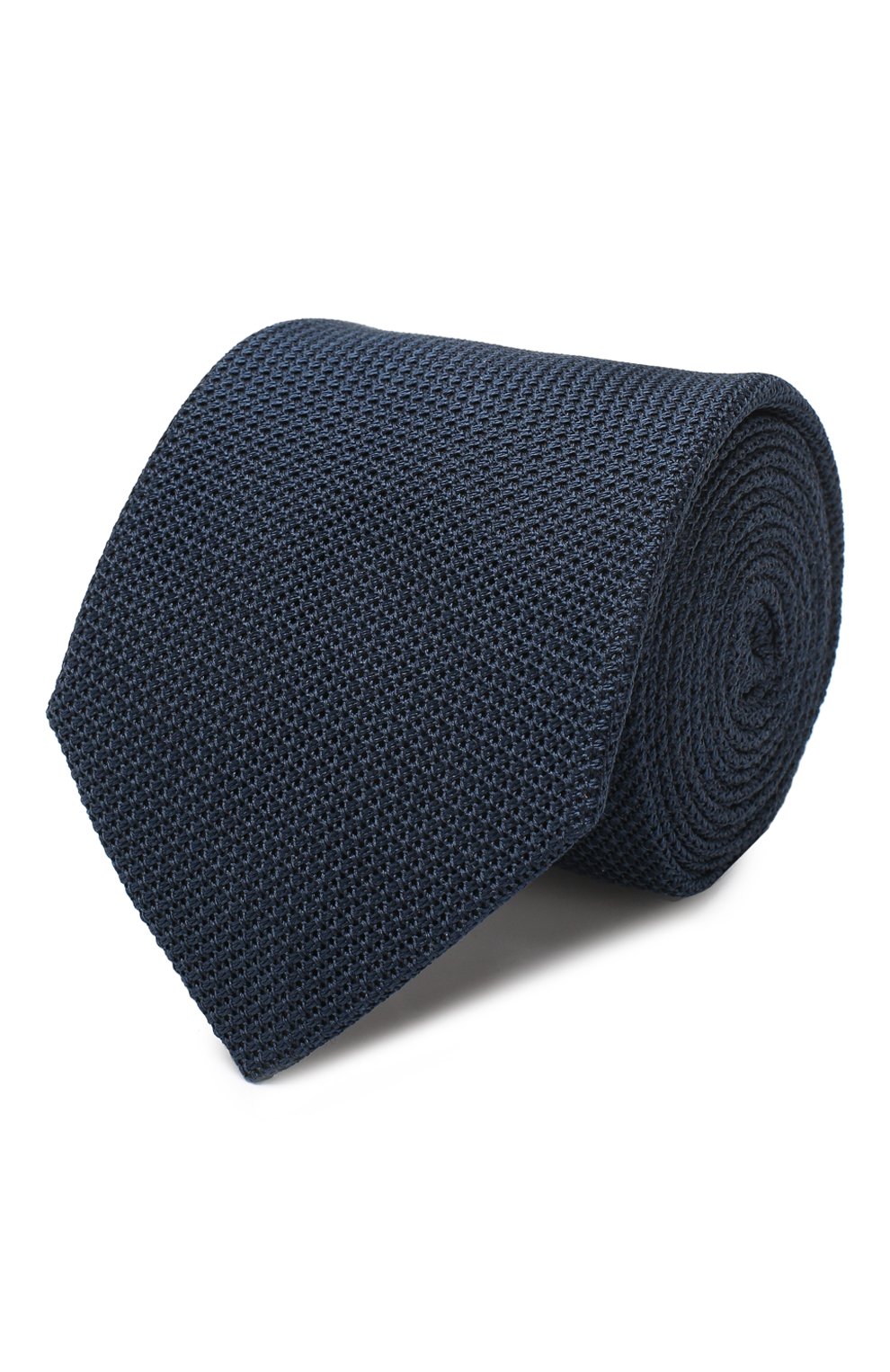 Шелковый галстук LANVIN темно-синего цвета по цене 12600 руб., арт. 1207/TIE, фото 1 Шелковый галстук LANVIN, арт. 1207/TIE, фото 1