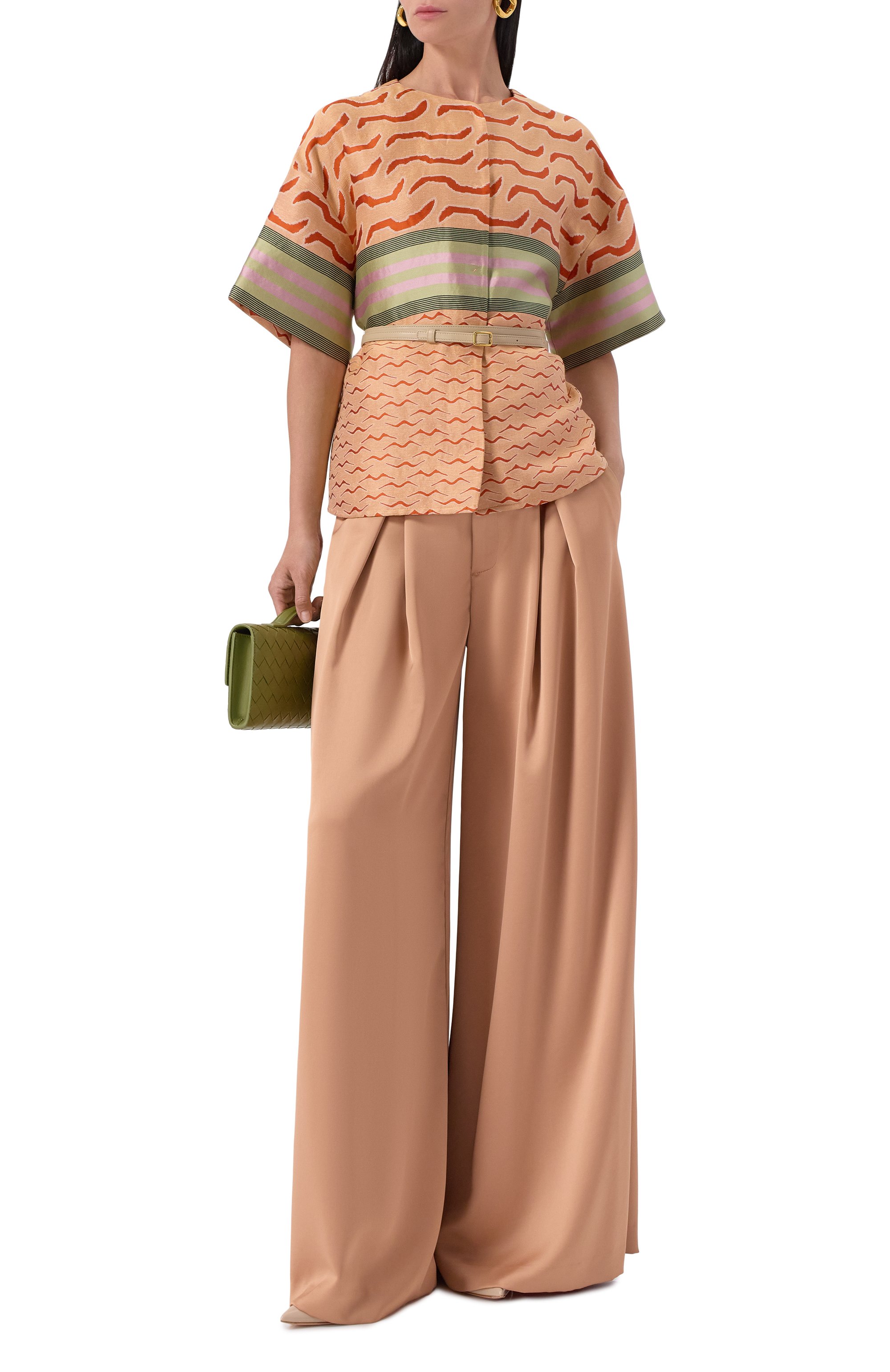 Жакет изо льна и хлопка GIORGIO ARMANI, арт. GW001423/TE13928, фото 2