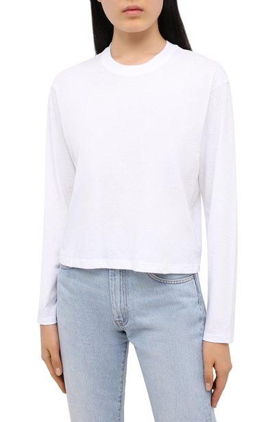 Хлопковый лонгслив ATM ANTHONY THOMAS MELILLO, арт. AW1323-GAB, фото 3