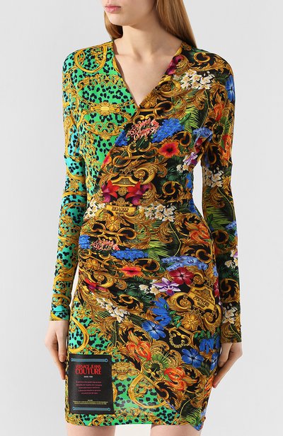 Платье из вискозы VERSACE JEANS COUTURE, арт. D2HVA413-VDP913/S0644, фото 3