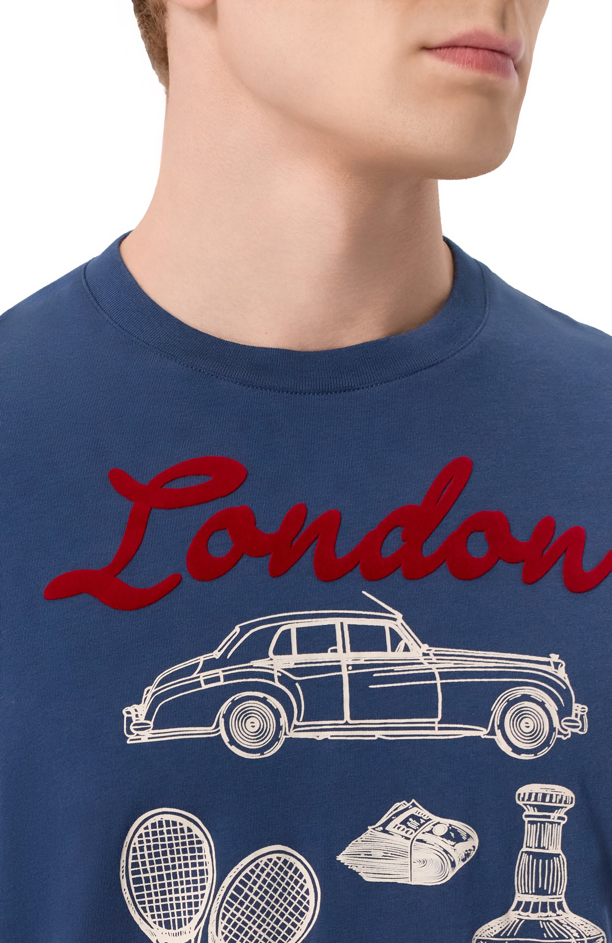 Хлопковая футболка MC2 SAINT BARTH, арт. ARN0001-02768I/ARN0TT, фото 5