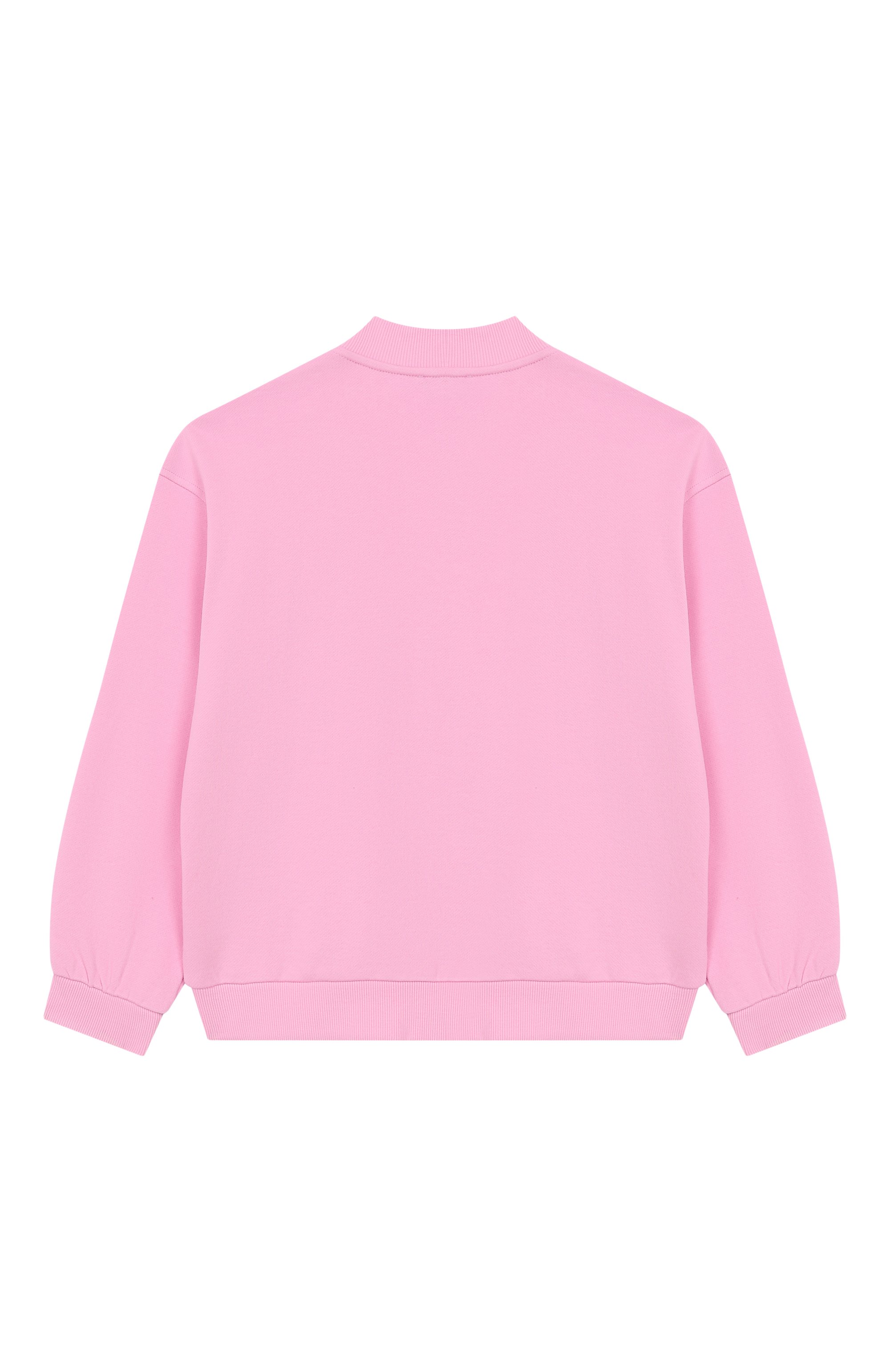 Комплект из толстовки и брюк MOSCHINO розового цвета по цене 35200 руб., арт. HDK038/LCA52, фото 3 Комплект из толстовки и брюк MOSCHINO, арт. HDK038/LCA52, фото 3