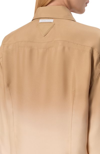 Шелковая рубашка PRADA, арт. P413H/14J3, фото 5