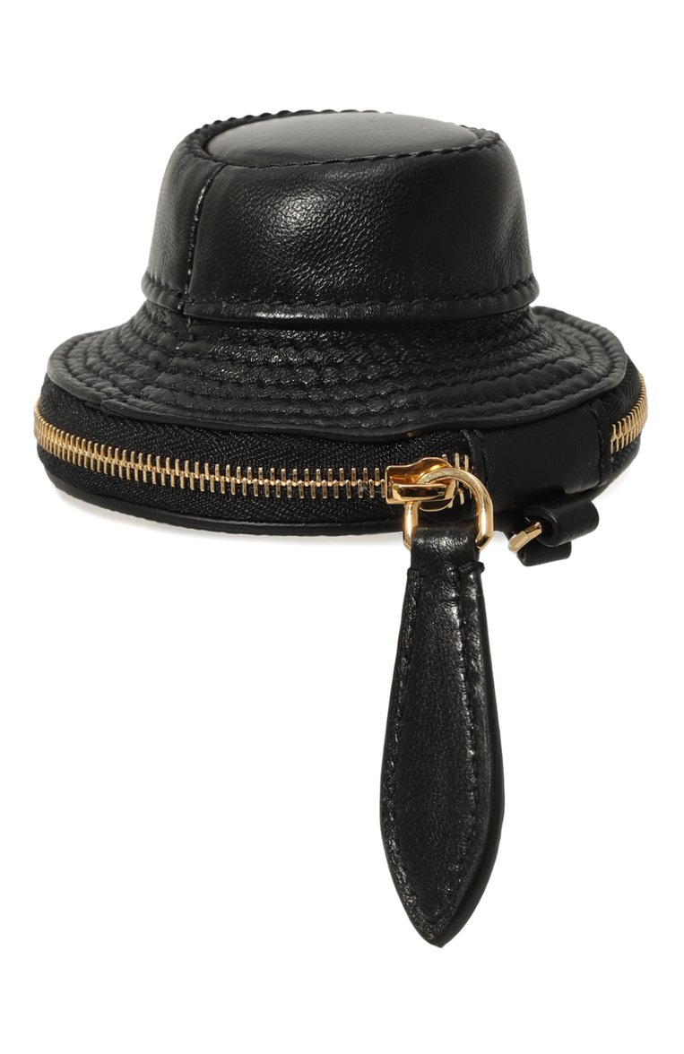 Женские кожаный футляр для монет BURBERRY черного цвета, арт. 8066029 | Фото 1 (Нос: Не проставлено; Материал: Натуральная кожа)