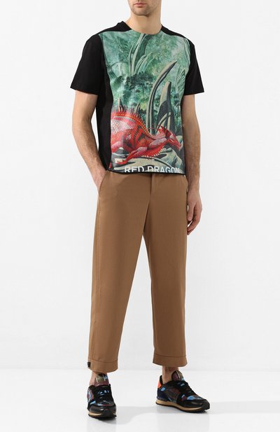 Хлопковая футболка VALENTINO, арт. TV0MG06P69H, фото 2