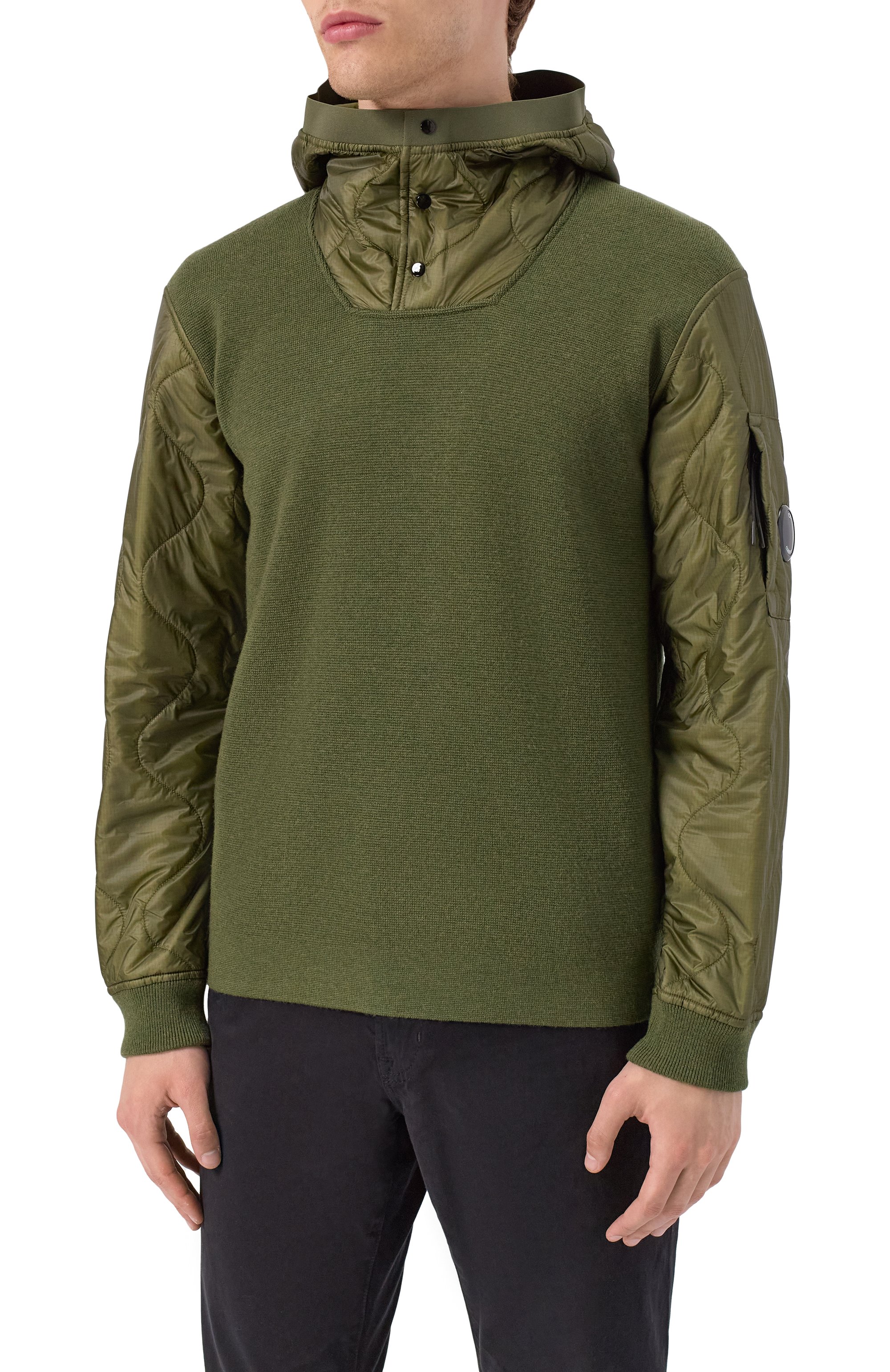 Комбинированный анорак C.P. COMPANY, арт. 19CMKN063A006390M, фото 3