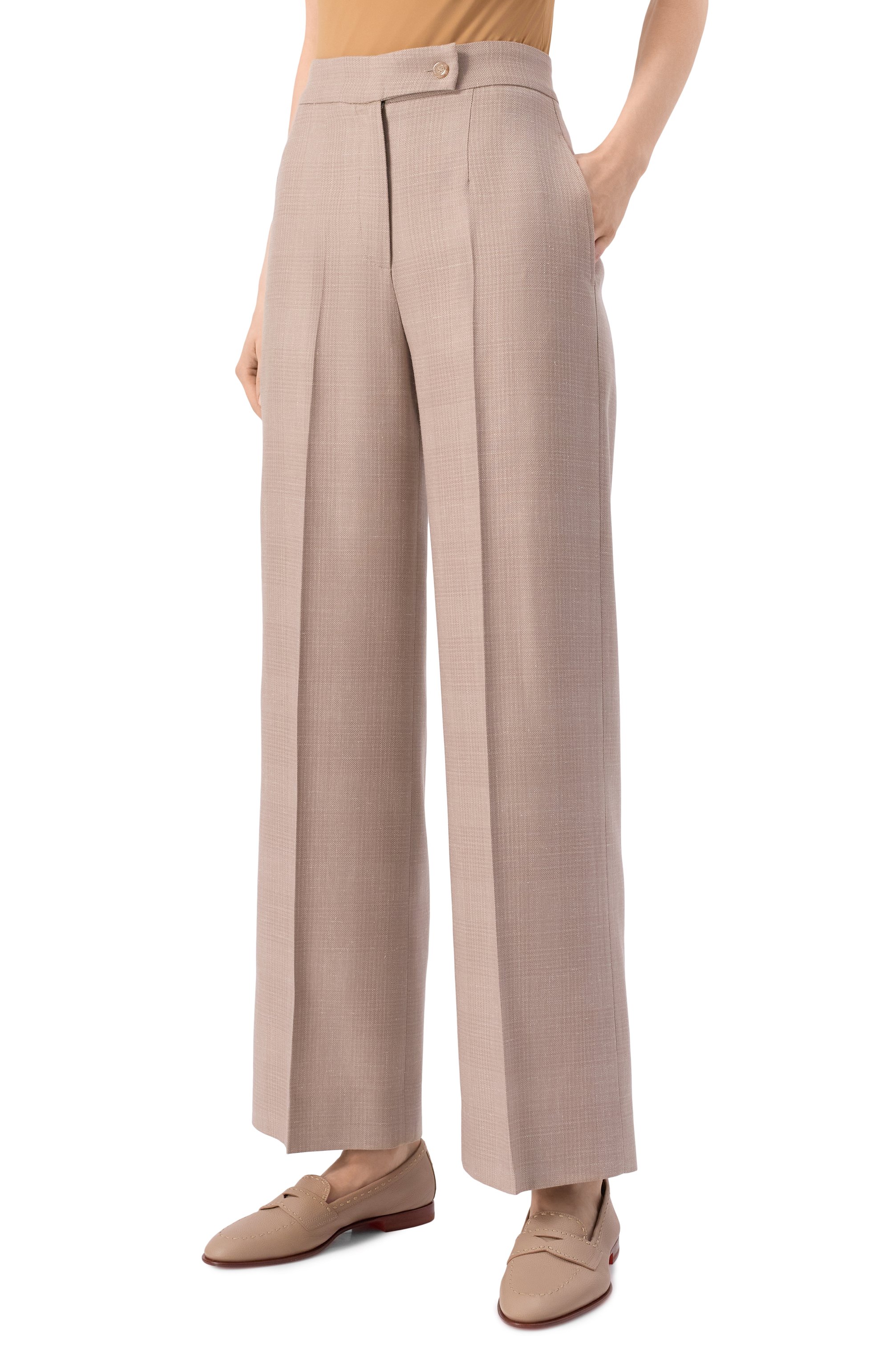 Брюки из кашемира и шелка COLOMBO, арт. PA00481/F/77529-23, фото 3