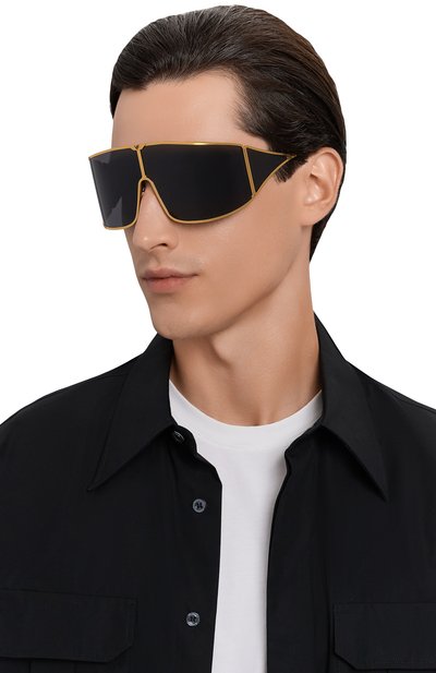 Солнцезащитные очки VINTAGE FRAMES, арт. 0UTCAST 24KT YELL0W G0LD/BLACK, фото 2