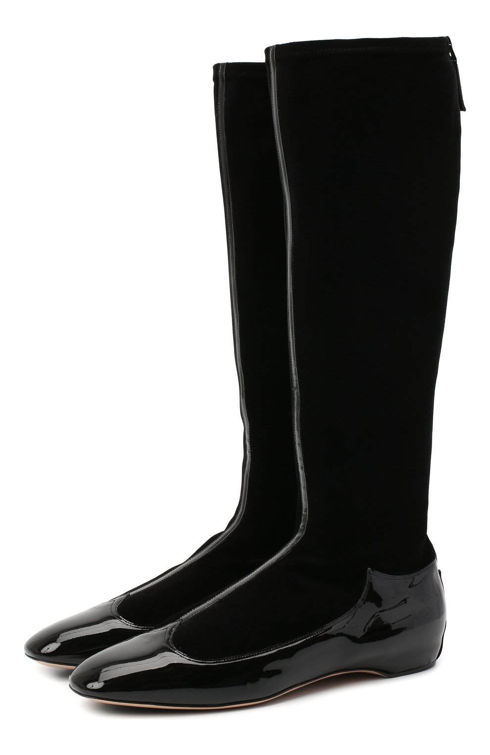 Текстильные сапоги GIORGIO ARMANI черного цвета по цене 143500 руб., арт. X10217/XM748, фото 1 Текстильные сапоги GIORGIO ARMANI, арт. X10217/XM748, фото 1