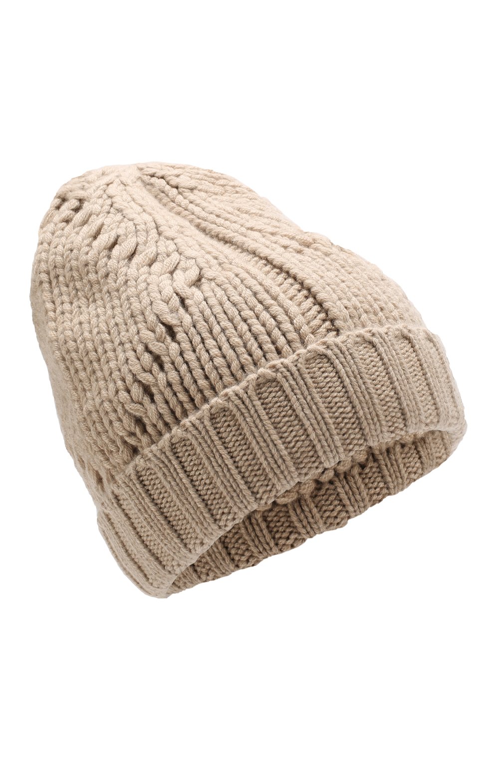 Кашемировая шапка фактурной вязки LORO PIANA, арт. FAG4443, фото 1