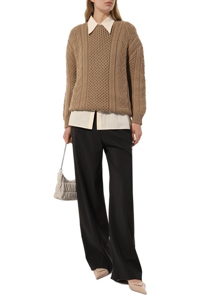 Шерстяной свитер PRADA, арт. P24N1C-10PR-F0040-212, фото 2