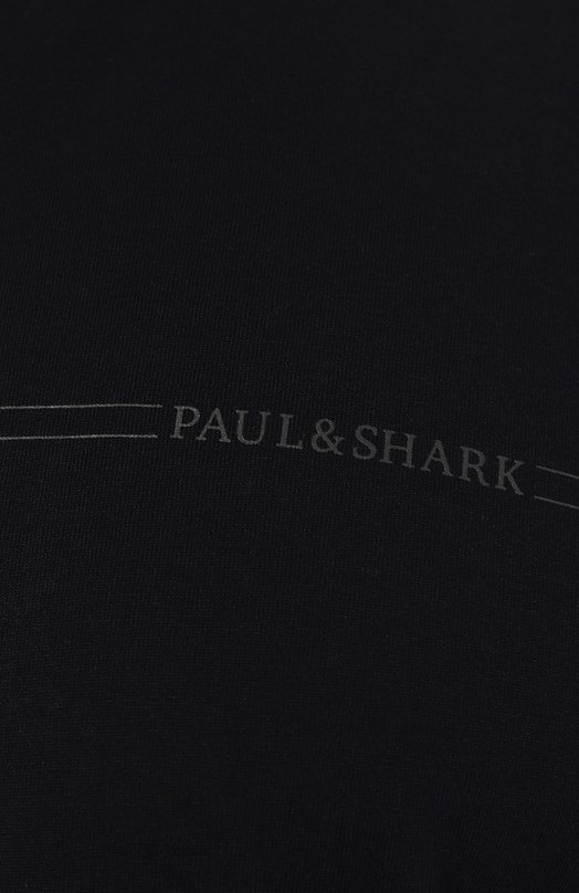 Хлопковая футболка Paul&Shark 14311651/3XL Синий  14311651/3XL Фото 5