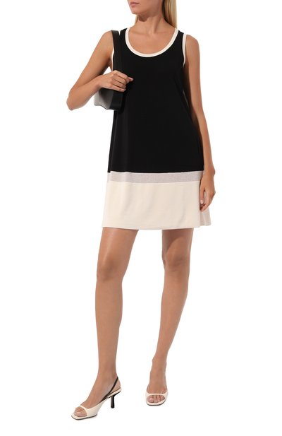 Платье из шелка и вискозы FREEAGE, арт. S23.DR046.6079.9010, фото 2