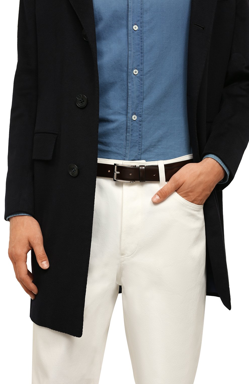 Кожаный ремень MAISON MARGIELA, арт. SA1TP0003/P3827, фото 2