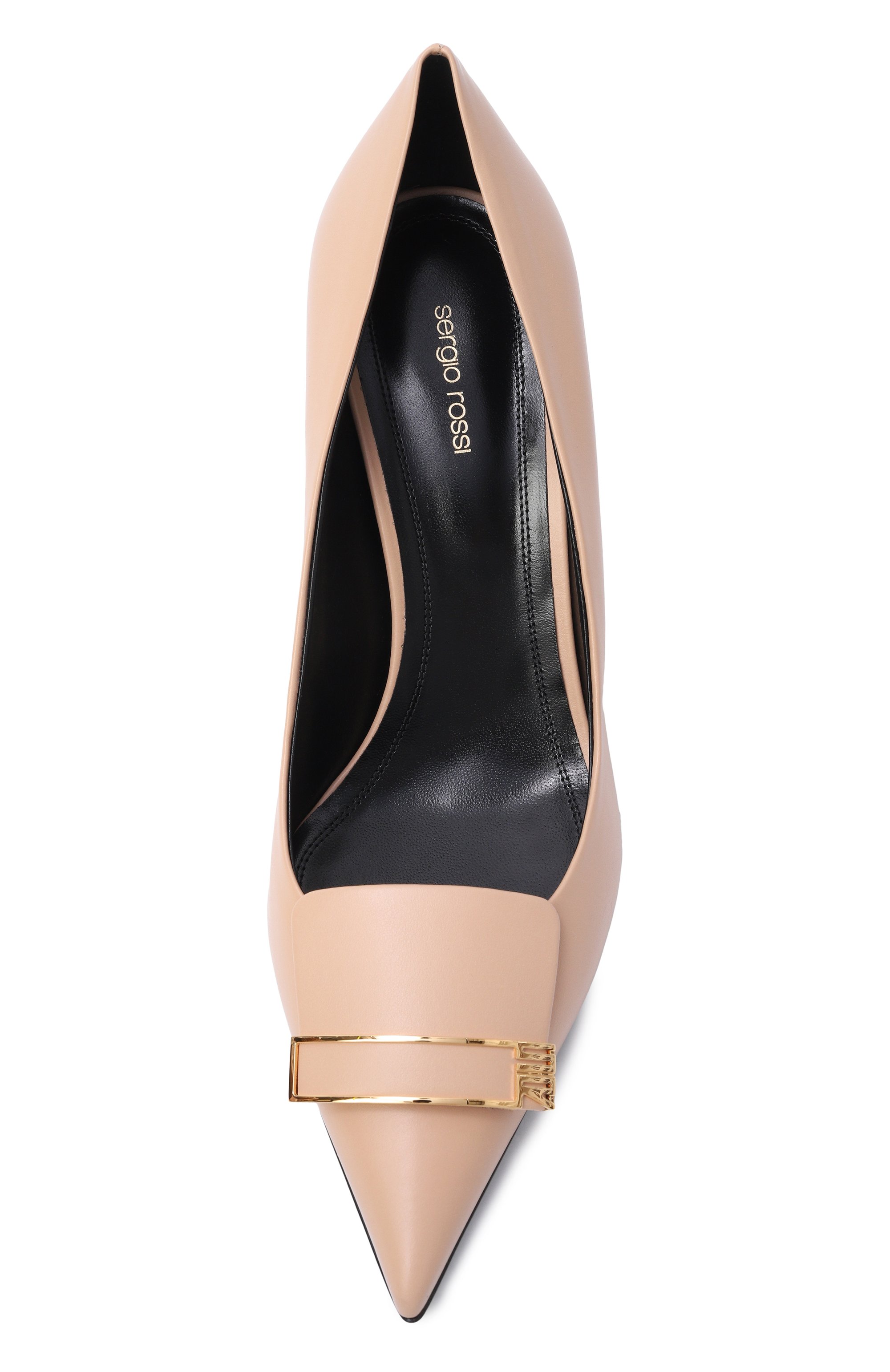 Кожаные туфли sr1 75 SERGIO ROSSI, арт. B14490/MMVN14, фото 6