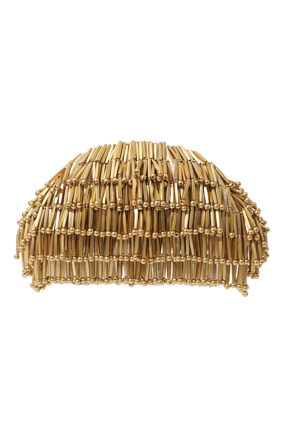 Клатч jaala CULT GAIA золотого цвета по цене 69250 руб., арт. CB2977/BRUSHED BRASS, фото 1 Клатч jaala CULT GAIA, арт. CB2977/BRUSHED BRASS, фото 1