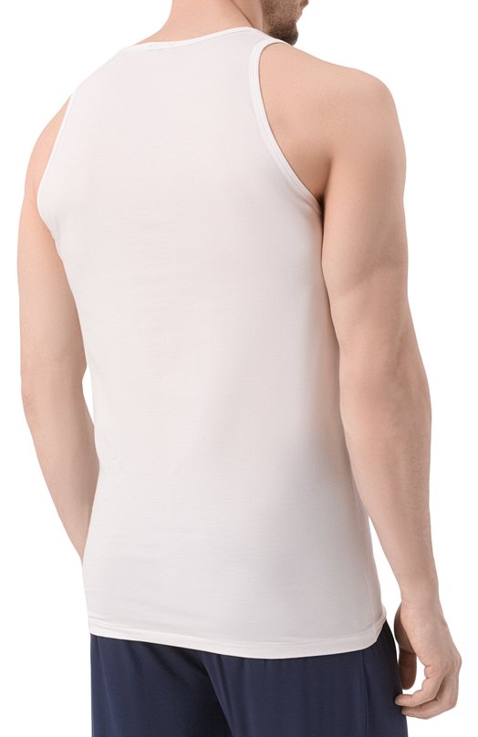 Хлопковая майка Zimmerli 172-1460 Белый  172-1460 Фото 4