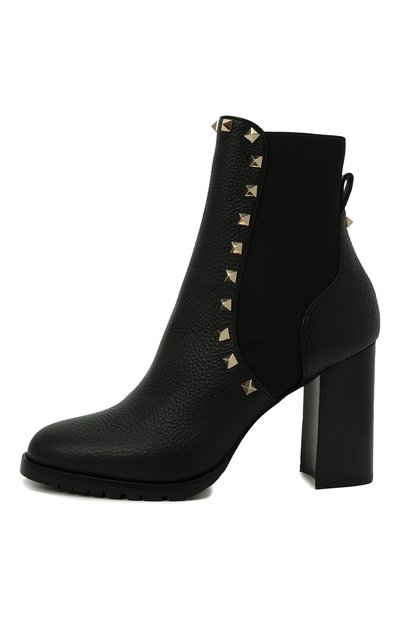 Кожаные ботильоны rockstud VALENTINO, арт. WW2S0I94/VSL, фото 4
