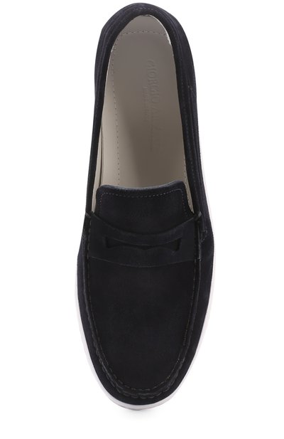 Замшевые мокасины GIORGIO ARMANI, арт. X2A311/XAT13, фото 4