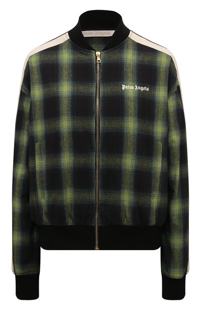Женский хлопковый бомбер PALM ANGELS, арт. PWBD058F24FAB001