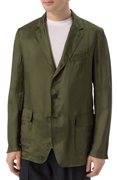 Пиджак из вискозы DRIES VAN NOTEN, арт. 251-020414-1427, фото 5