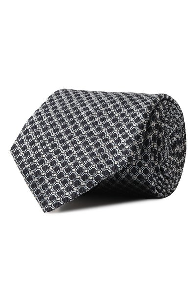 Мужской шелковый галстук CANALI, арт. 18/HJ04066