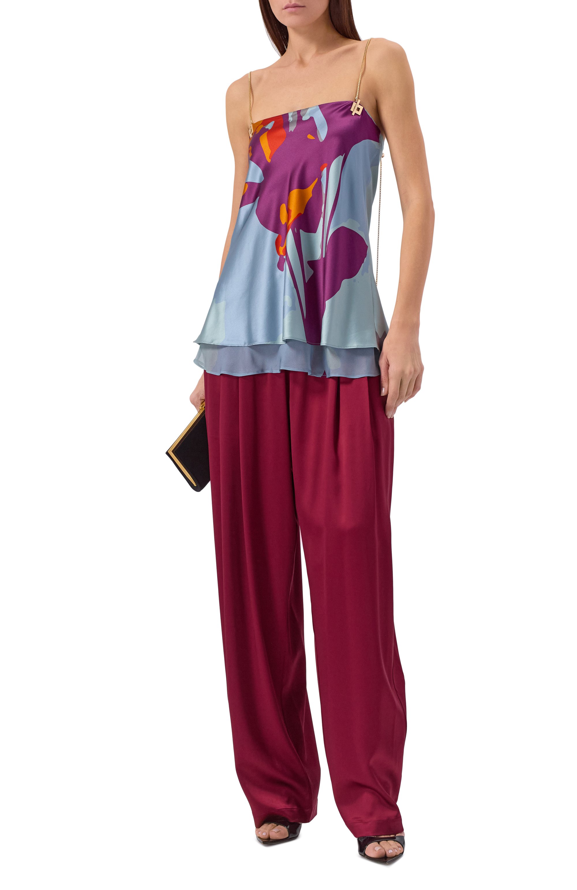 Шелковый топ DANAME, арт. 725FW7717B, фото 2