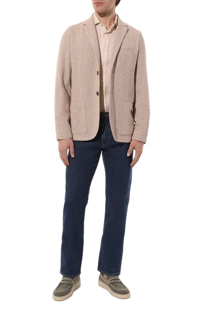 Хлопковый пиджак HARRIS WHARF LONDON, арт. C8Z22PXE, фото 2