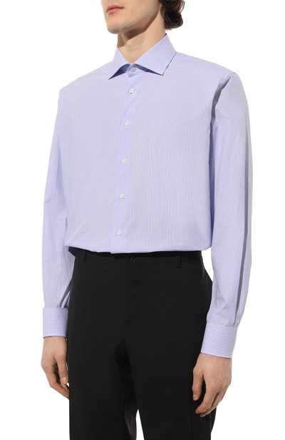 Хлопковая сорочка CORNELIANI, арт. 91P100-3111241, фото 4