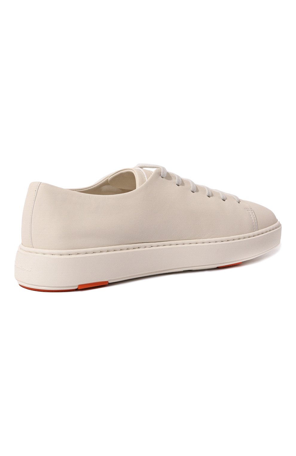 Кожаные кеды cleanic SANTONI, арт. MBCD21640BARTSB9I25, фото 5
