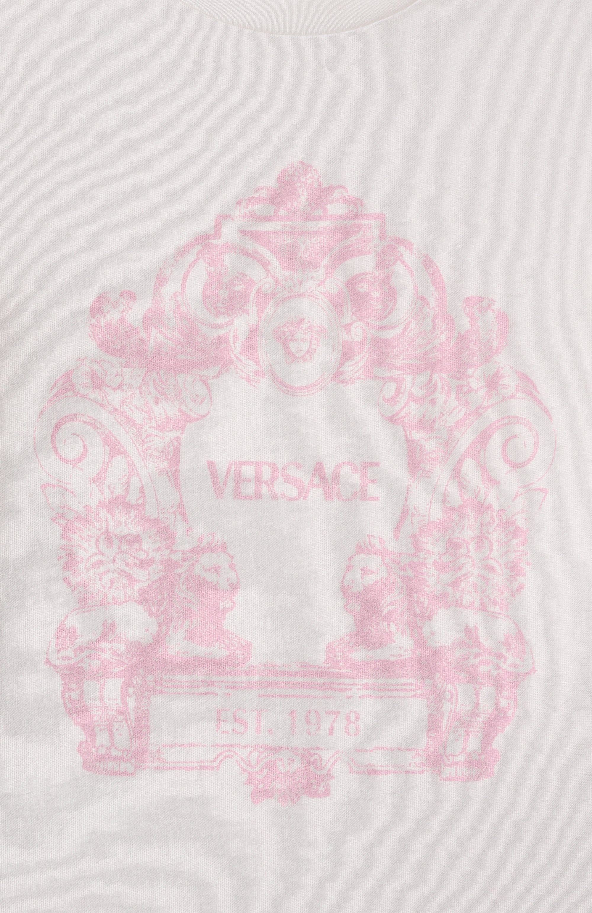 Хлопковая футболка VERSACE, арт. 1018342/1A13239, фото 3
