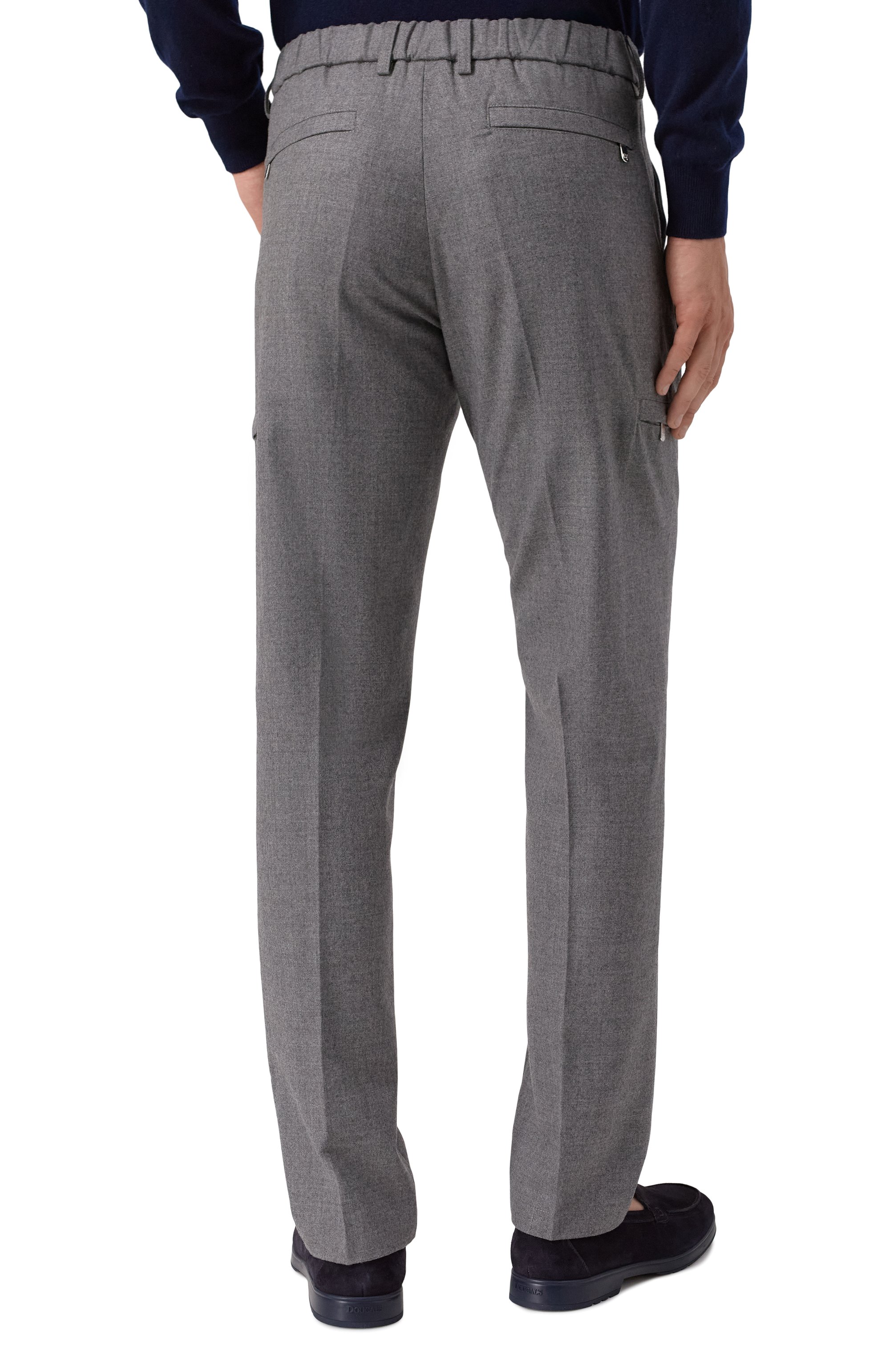 Шерстяные брюки MARCO PESCAROLO, арт. METIS/5215, фото 4